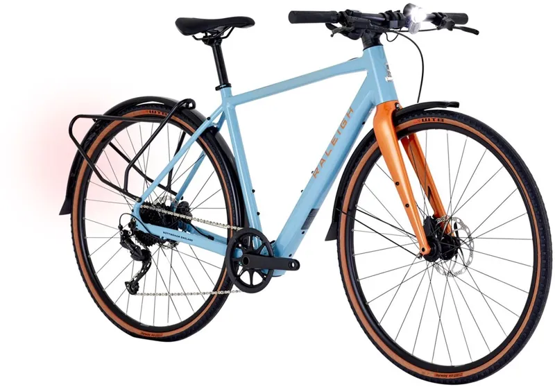 Raleigh Trace Electric Bike 2022 Blue-1