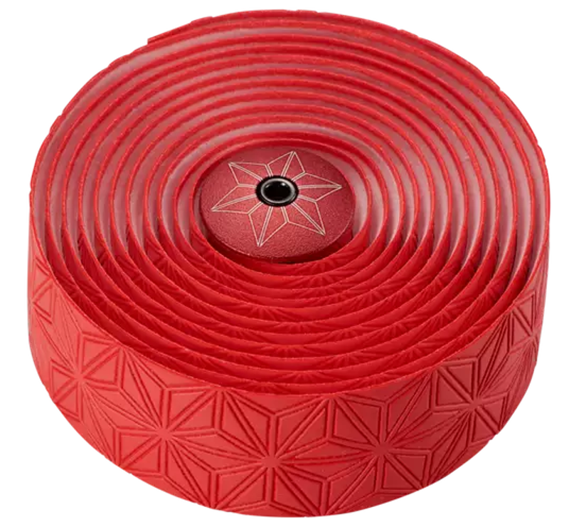 Supacaz Super Sticky Kush Galaxy Tape Red Print/Ano Red-2