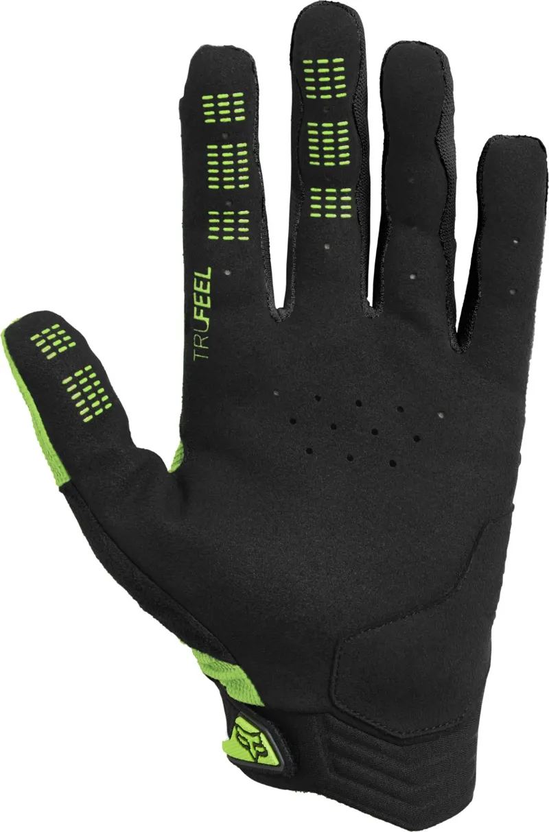 Fox Defend MTB Gloves Fluo Yellow-1