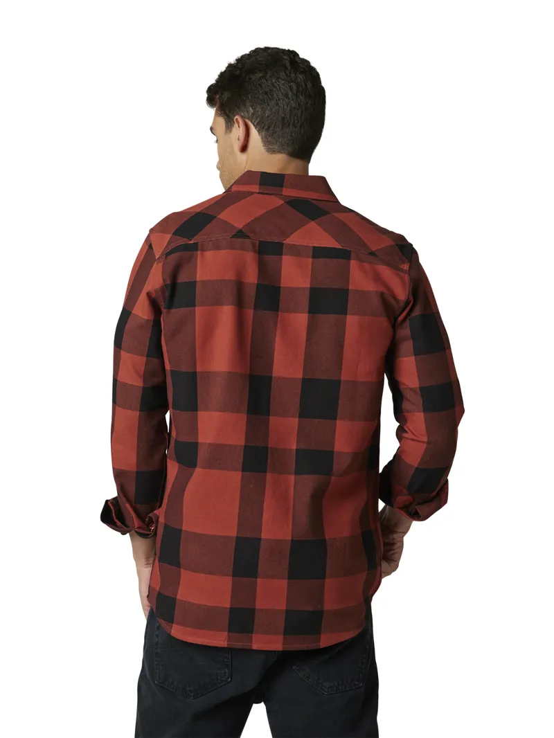Fox Voyd 2.0 Flannel LS Shirt Copper-1