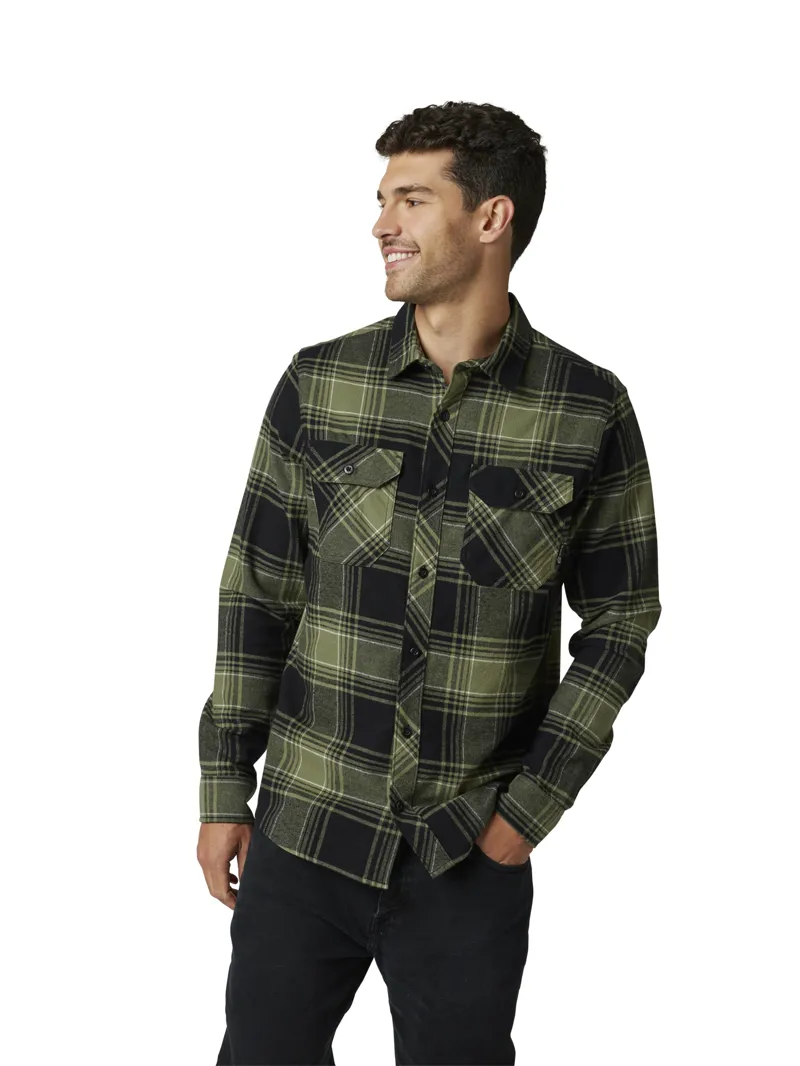 Fox Traildust 2.0 Flannel Shirt Army-2