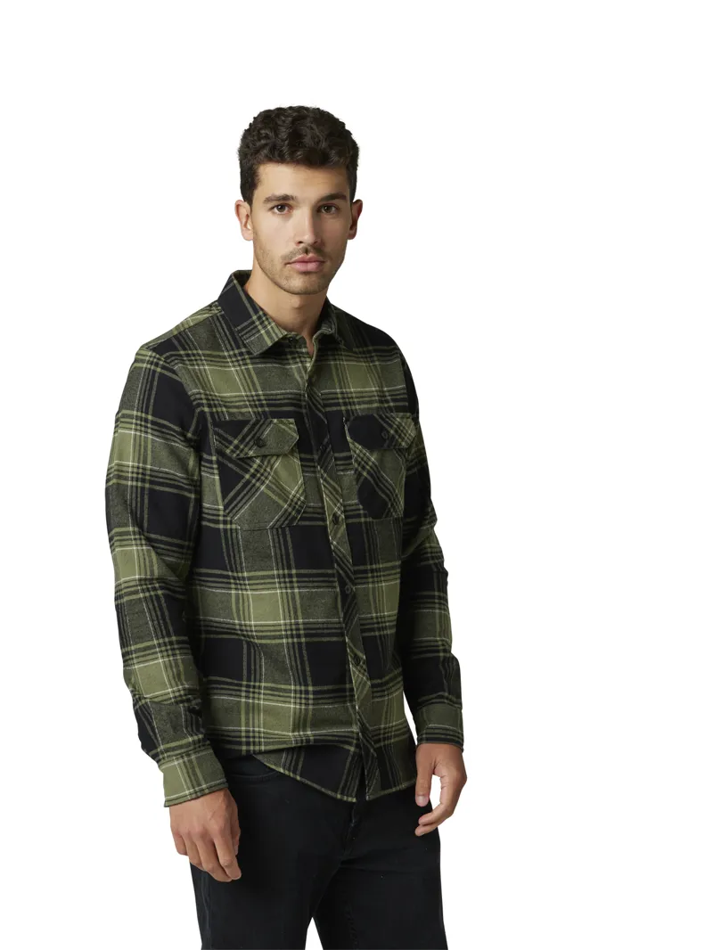 Fox Traildust 2.0 Flannel Shirt Army