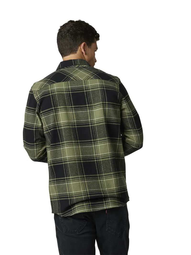 Fox Traildust 2.0 Flannel Shirt Army-1