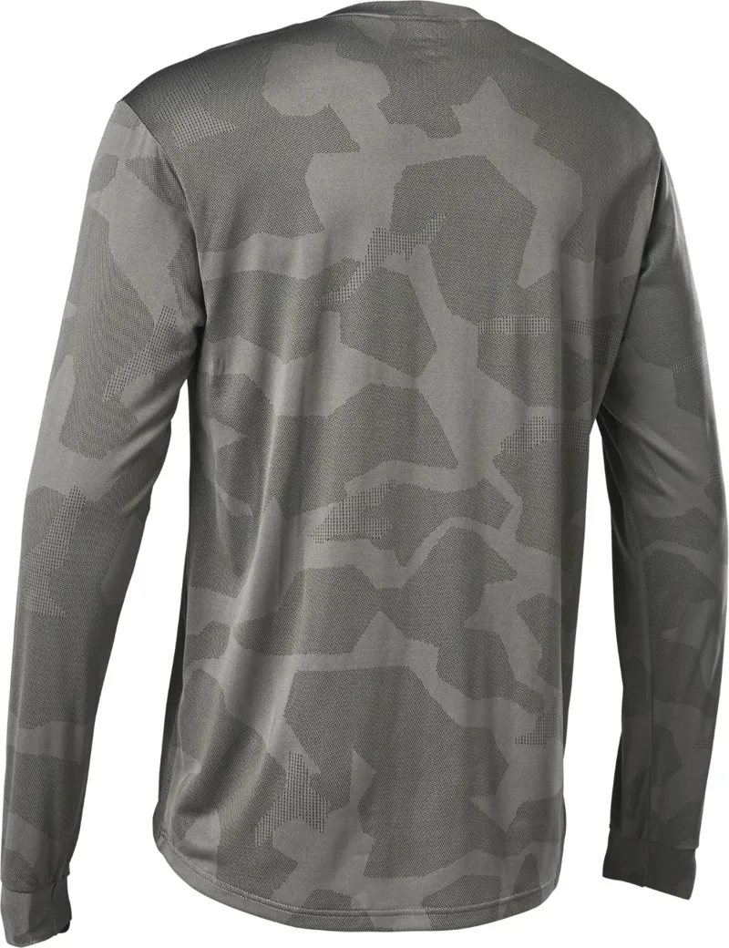 Fox Ranger TruDri LS MTB Jersey Grey-1