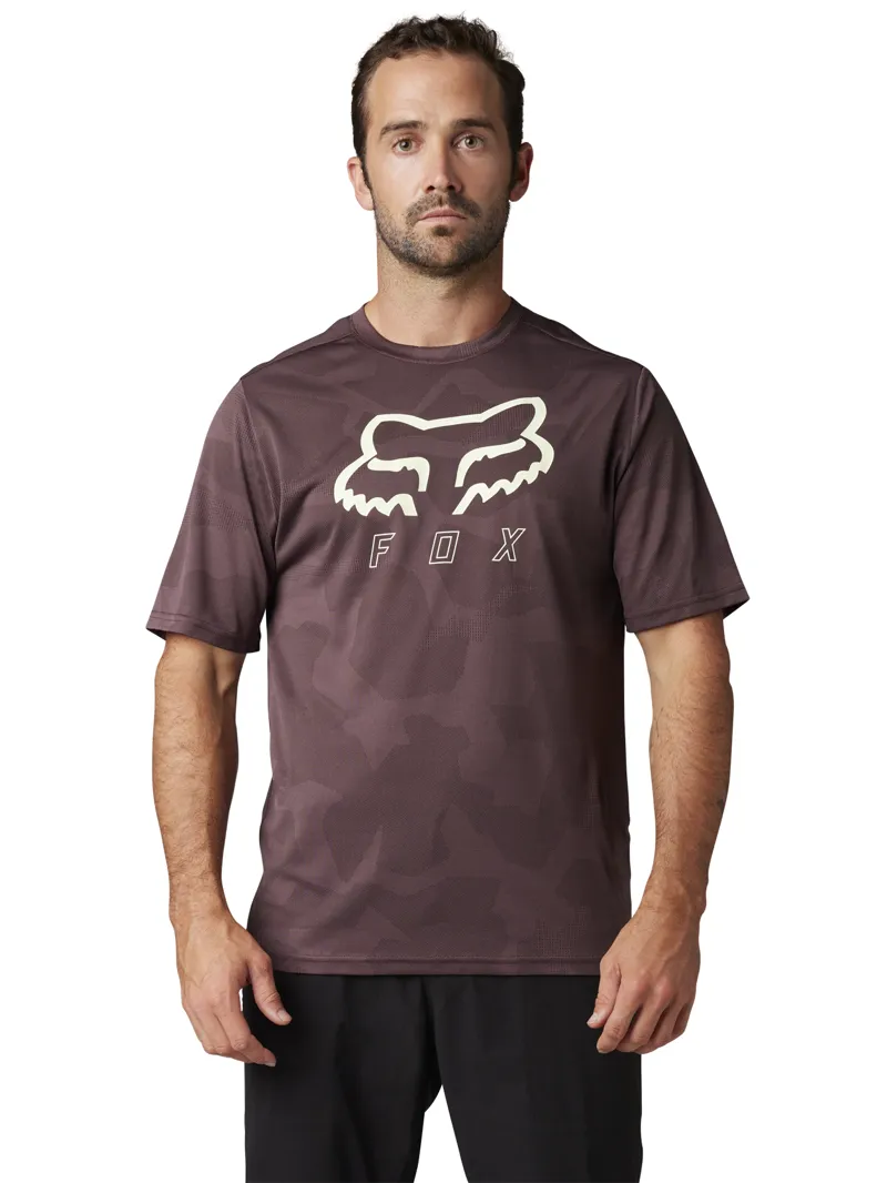 Fox Ranger TruDri SS MTB Jersey Dark Maroon-1