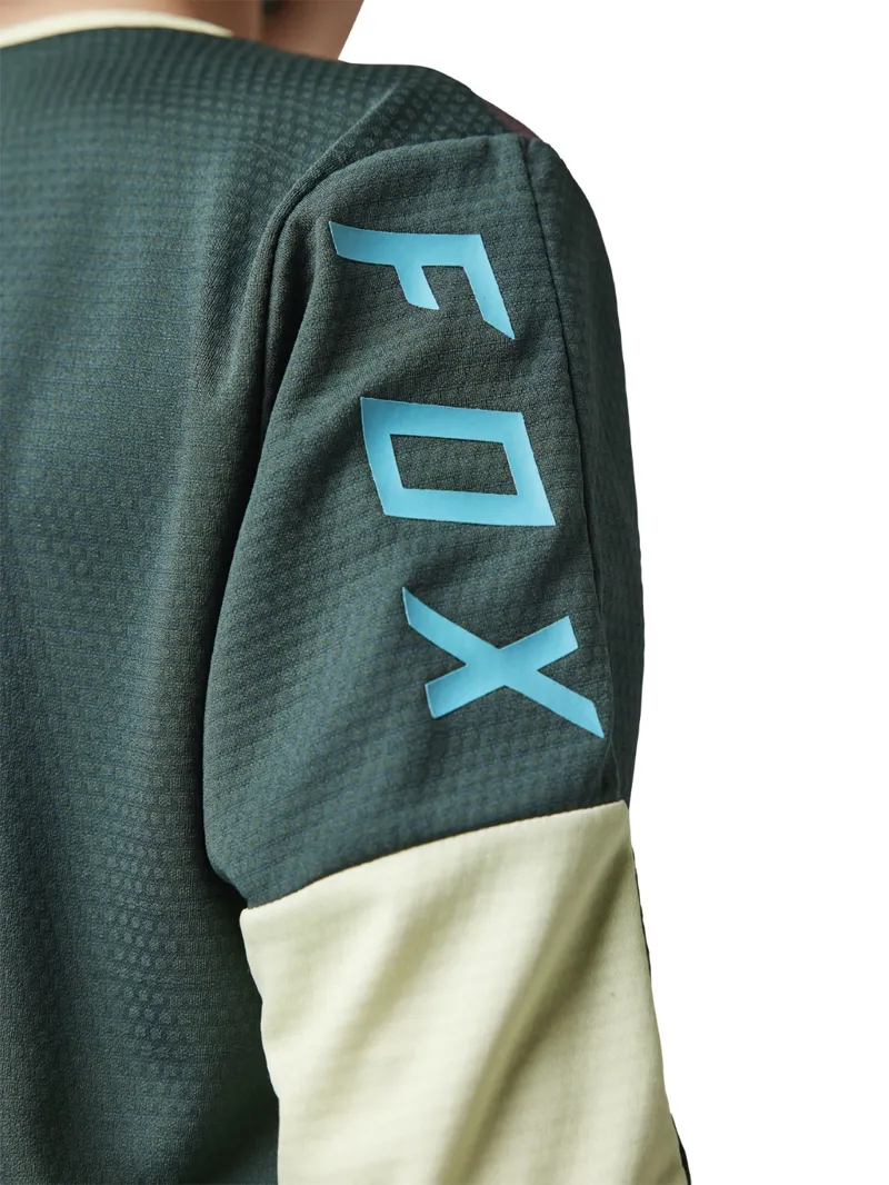 Fox Defend Youth LS MTB Jersey Emerald-4