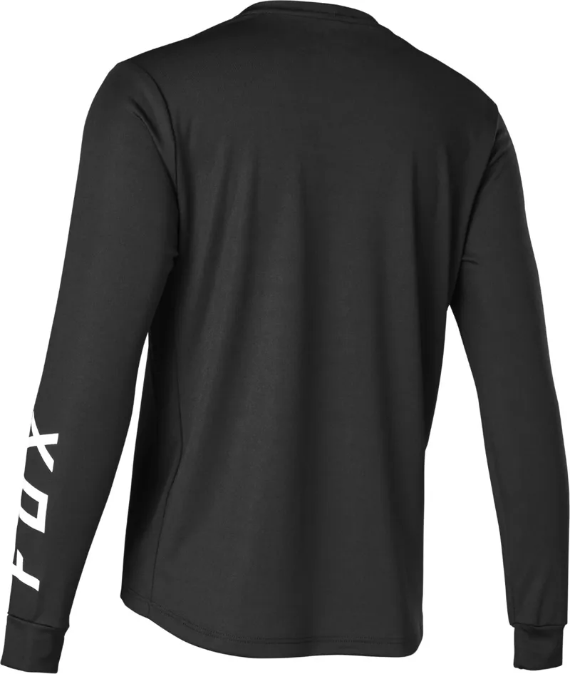 Fox Ranger Youth LS MTB Jersey Black-1