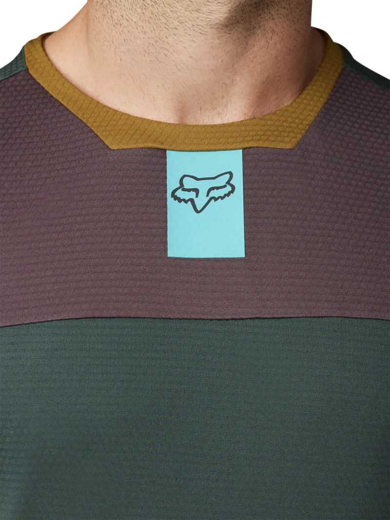 Fox Defend Long Sleeve MTB Jersey Emerald-4