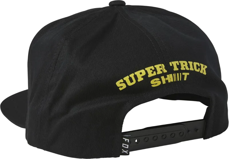 Fox Super Trick Snapback Cap One Size Black-1