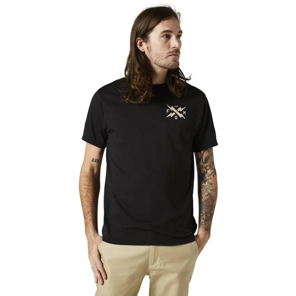 Image of Fox Calibrated SS Tech Tee Black