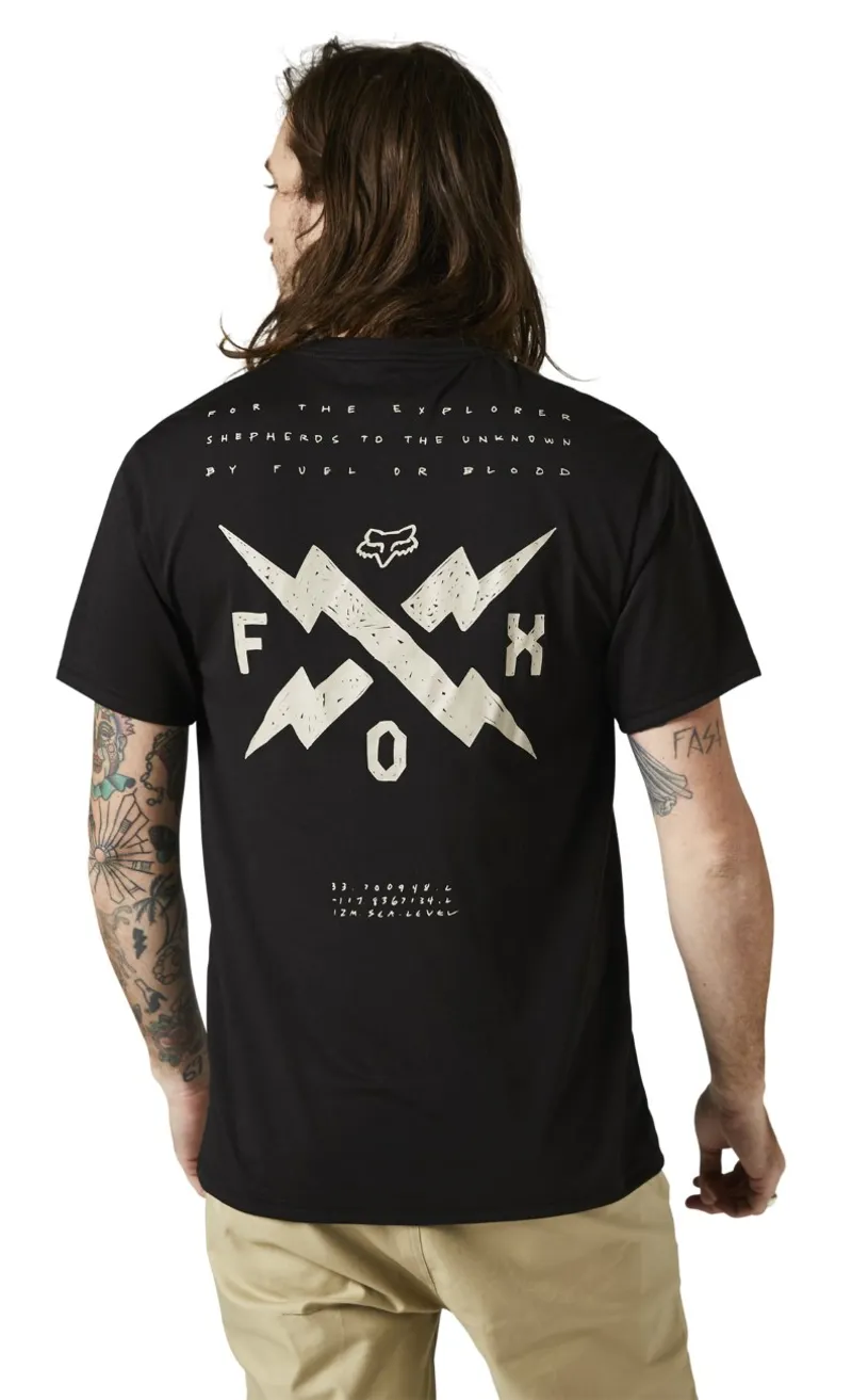 Fox Calibrated SS Tech Tee Black-1