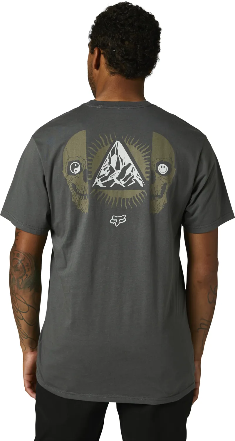 Fox Unplugged Premium SS Tee Dark Shadow-1