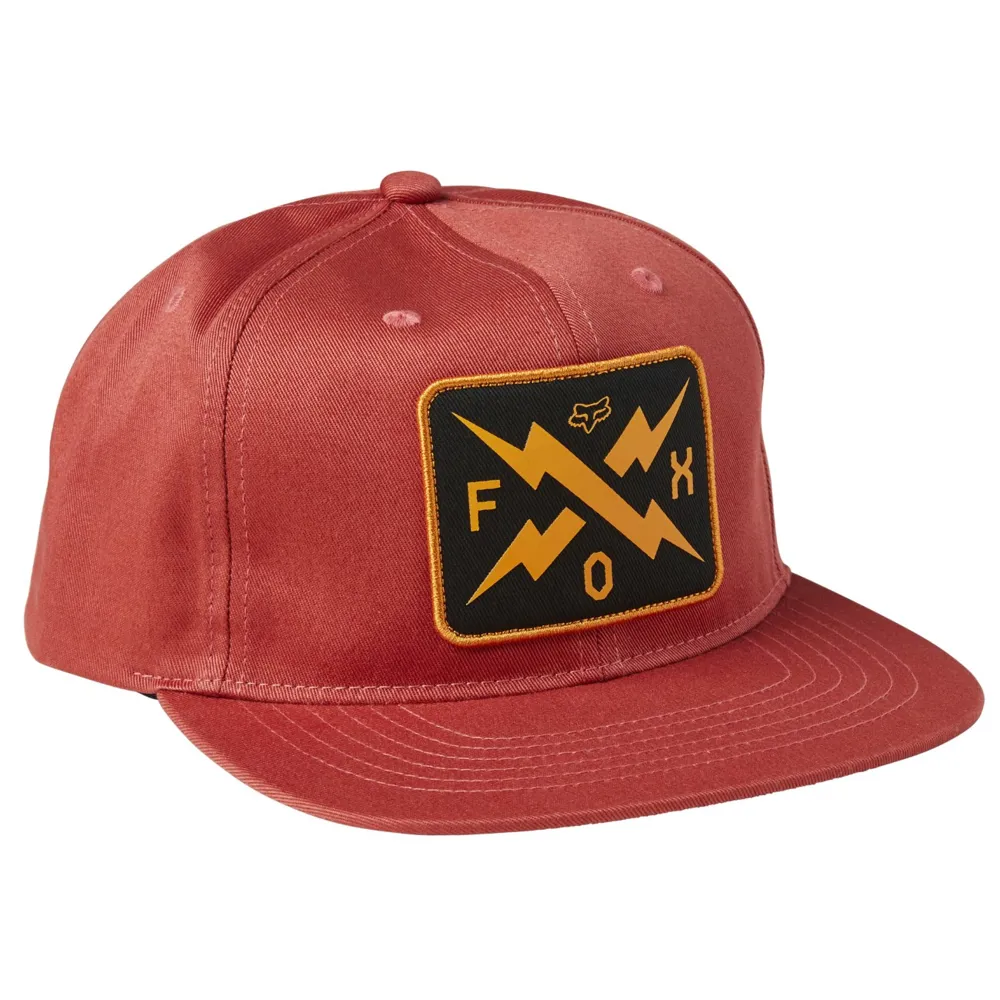 Image of Fox Calibrated Snapback Cap OS Red Clay