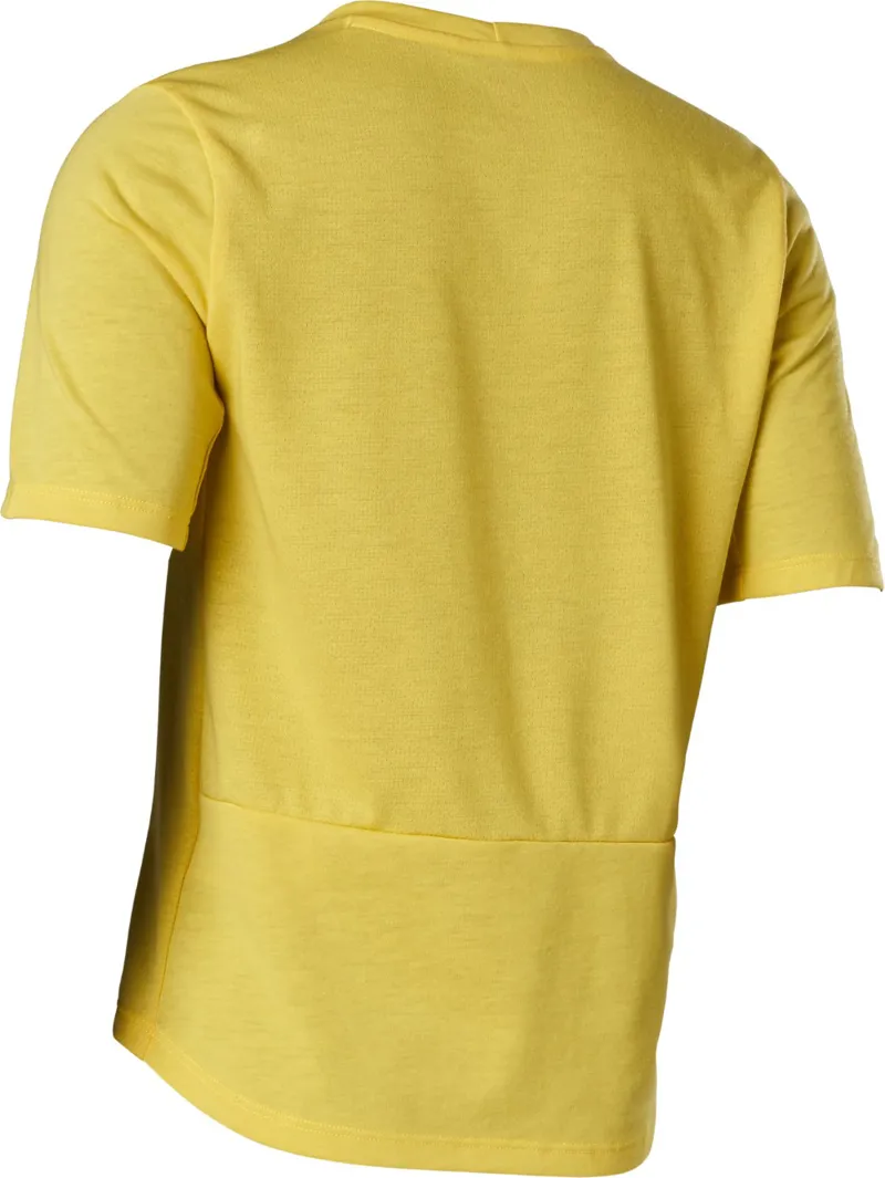 Fox Ranger DriRelease Youth SS Jersey Pear Yellow-1