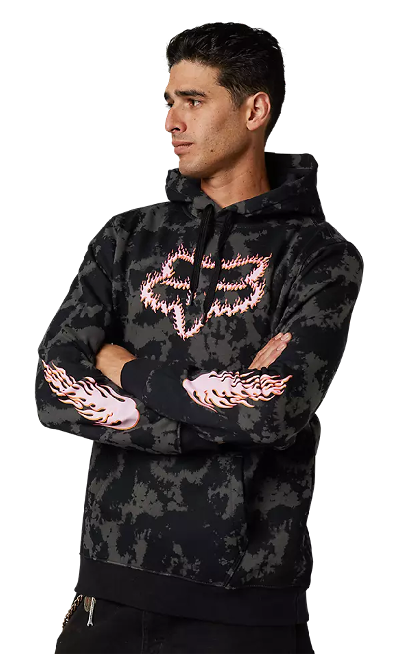 Fox TS57 Pullover Hoodie Black-4