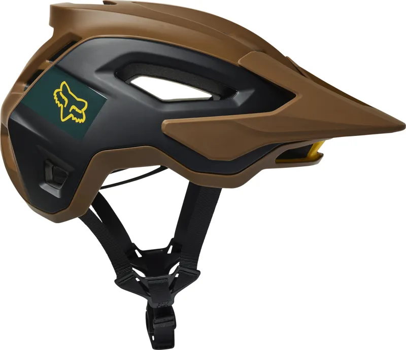 Fox Speedframe Pro MIPS MTB Helmet Blocked Nutmeg-1