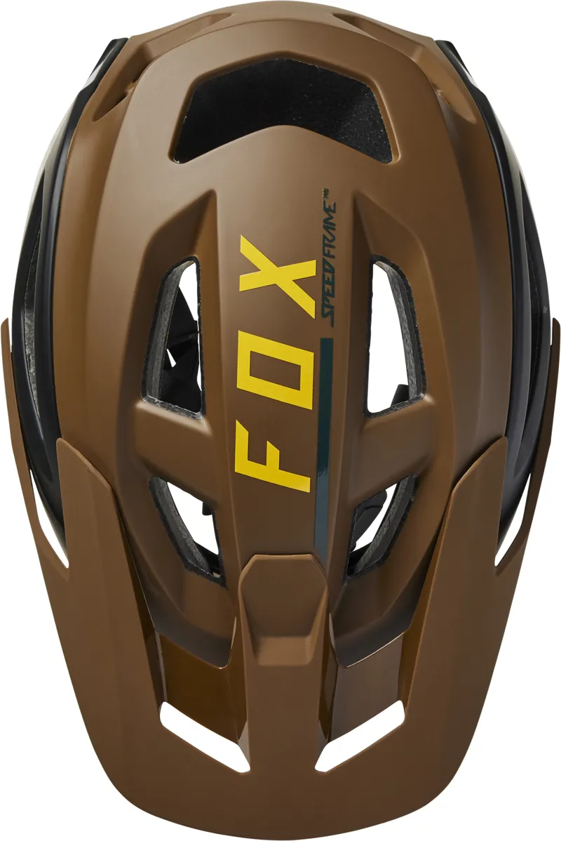 Fox Speedframe Pro MIPS MTB Helmet Blocked Nutmeg-4