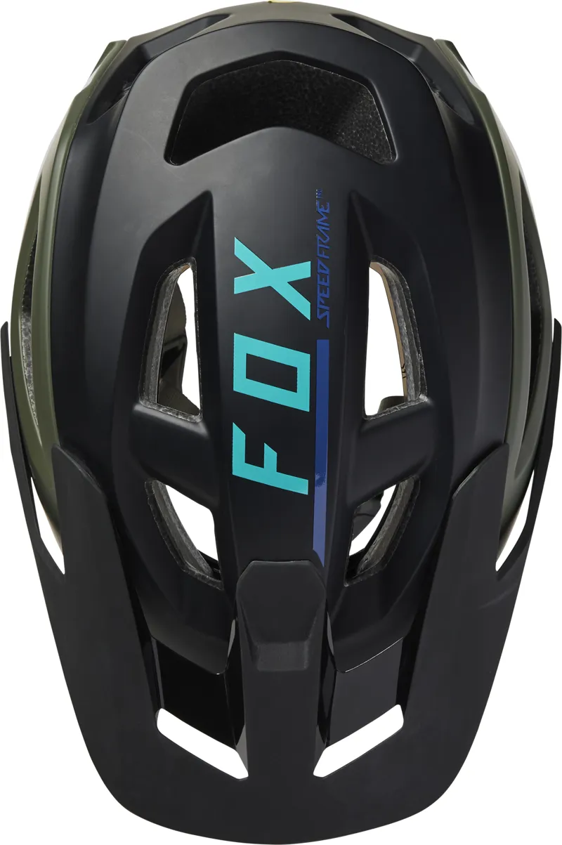 Fox Speedframe Pro MIPS MTB Helmet Blocked Army-3