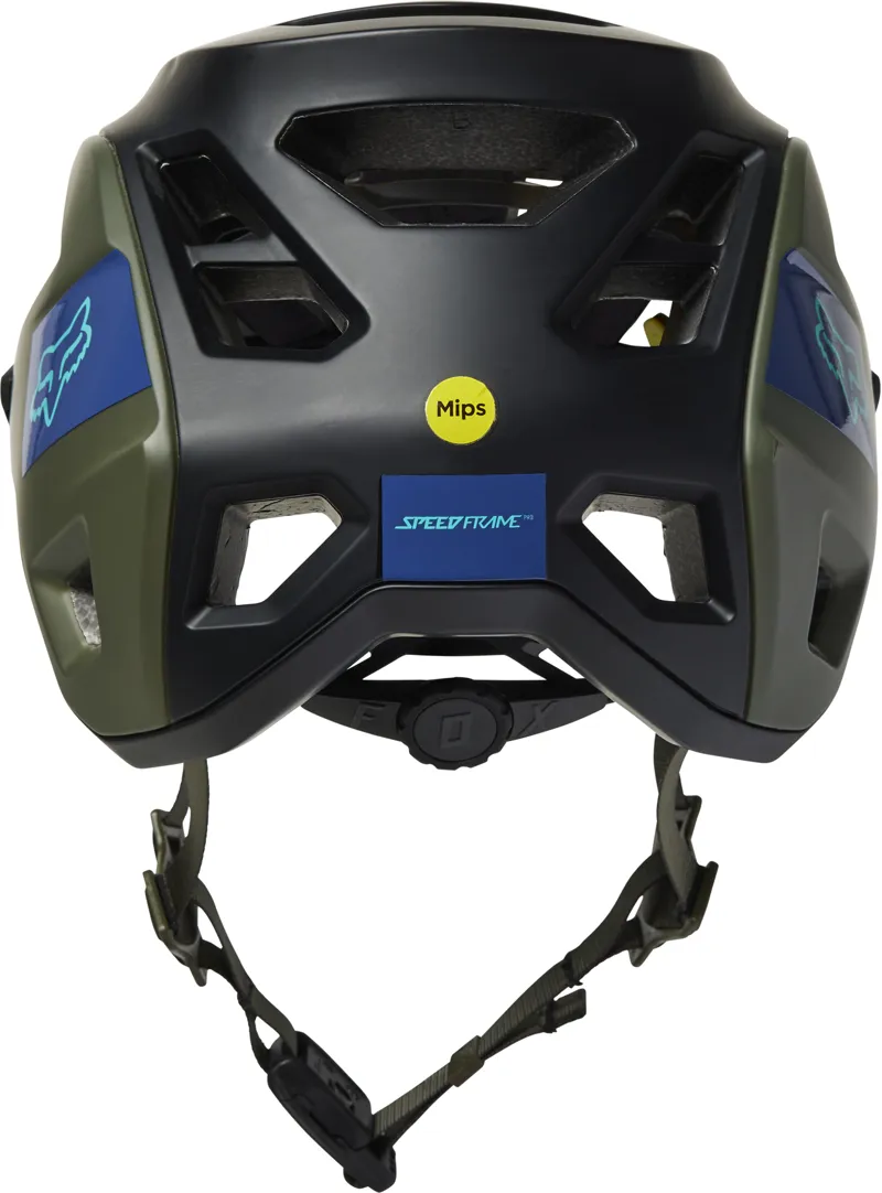 Fox Speedframe Pro MIPS MTB Helmet Blocked Army-5