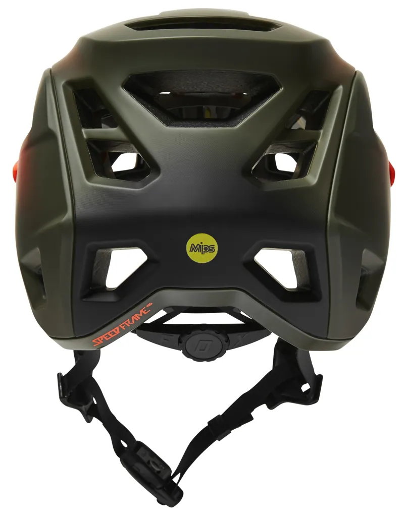 Fox Speedframe Pro MIPS MTB Helmet Fade Olive Green-4