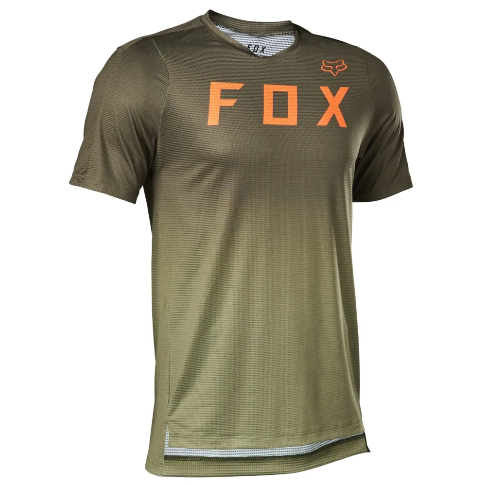 Fox Clothing Fox Flexair SS MTB Jersey Bark