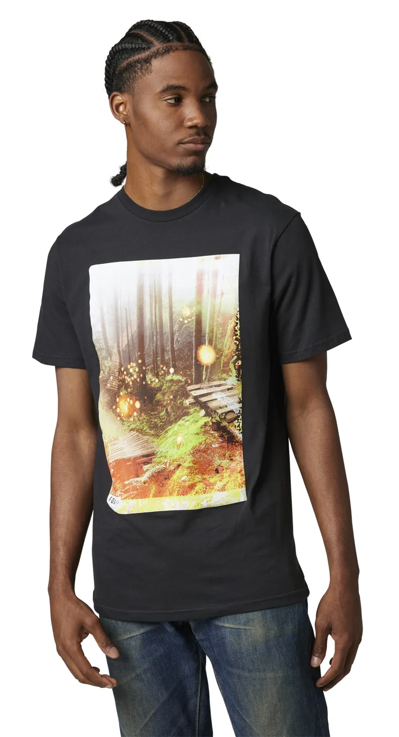 Fox Dilineation Premium SS Tee Shirt Black-1