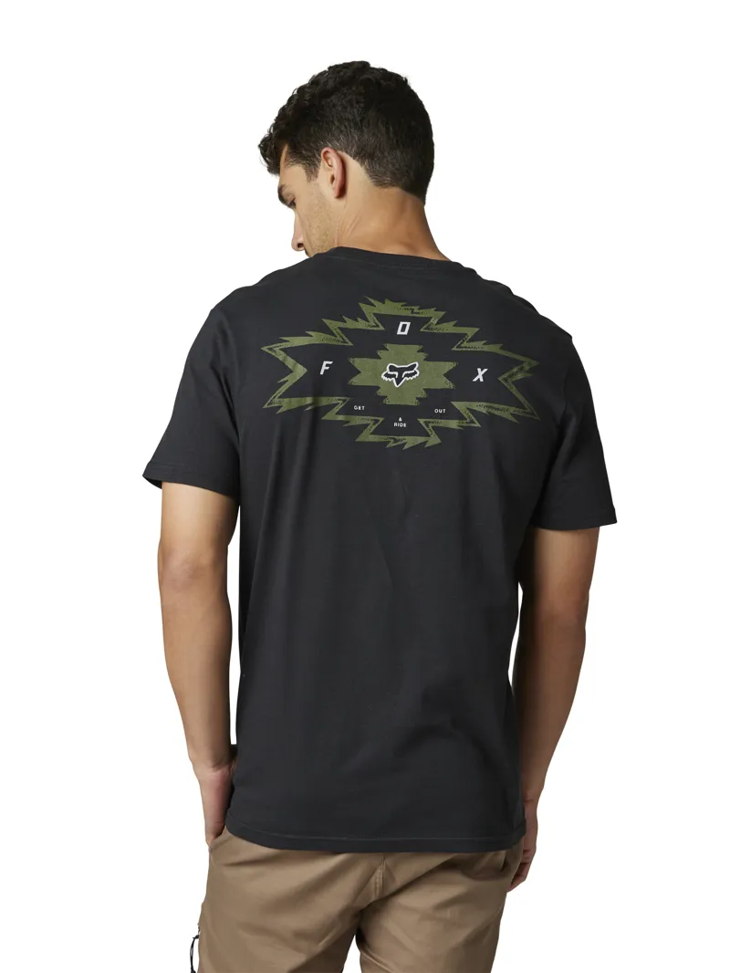 Fox Full Flux SS Premium Tee Black-1