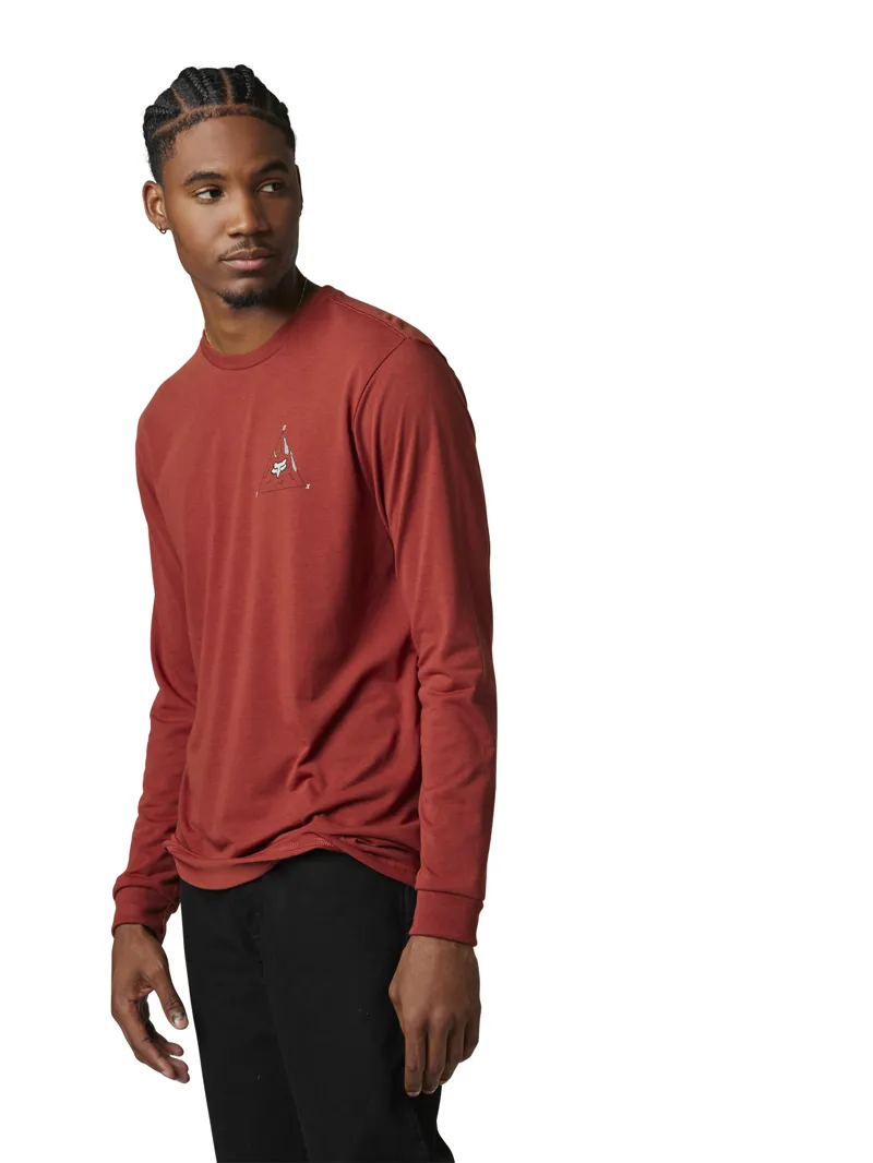 Fox Finisher Tech LS Tee Copper-1