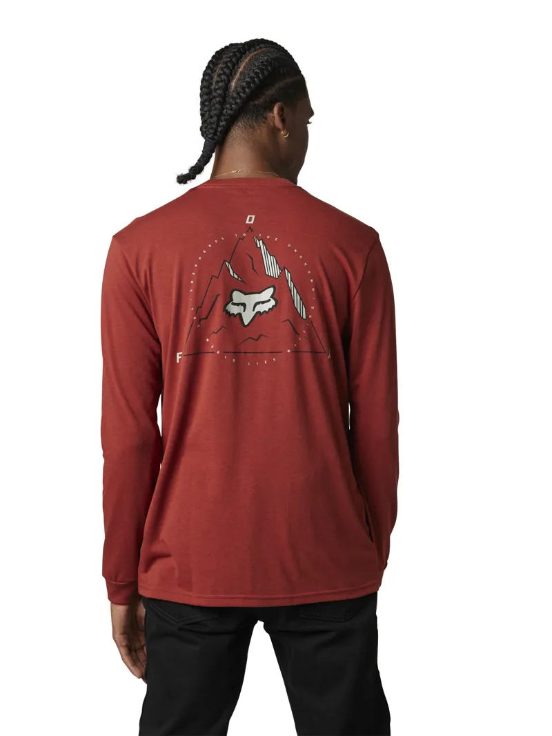 Fox Finisher Tech LS Tee Copper-2