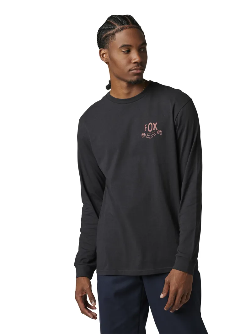 Fox No Contest LS Premium Tee Black-1