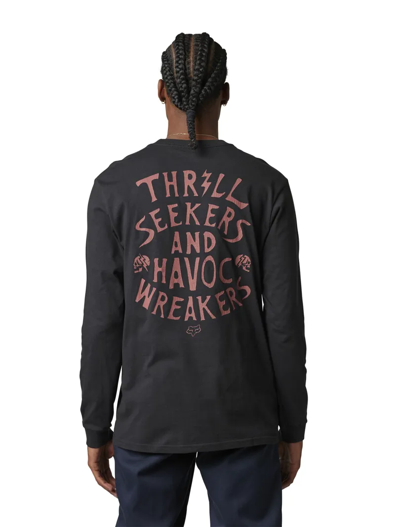 Fox No Contest LS Premium Tee Black-2