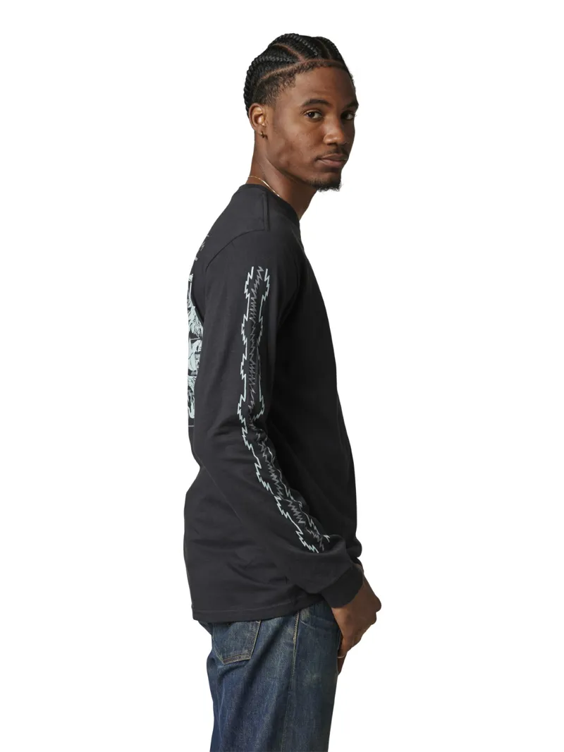 Fox Coastal Blues LS Premium Tee Black-1