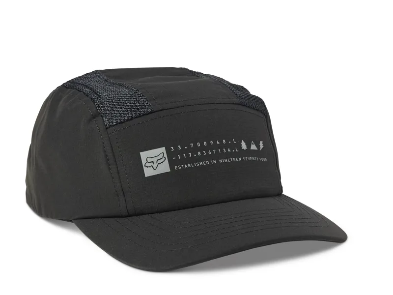 Fox Know No Bounds 5 Panel Hat Black