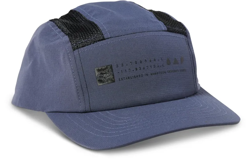 Fox Know No Bounds 5 Panel Hat Deep Cobalt