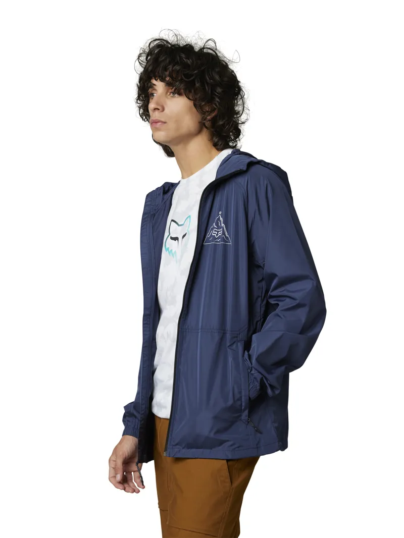 Fox Finisher Windbreaker Jacket Deep Cobalt-1