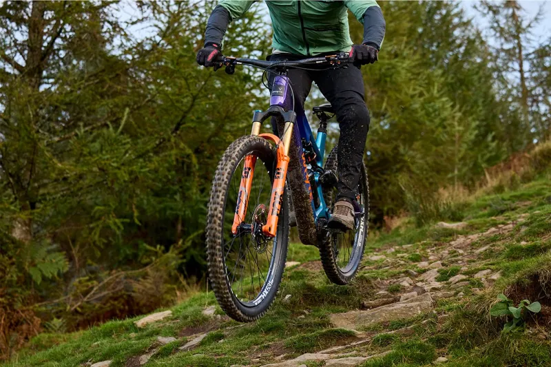 Whyte E-Lyte Evo Stag Works Electric Bike 2025 Gloss Blurple Fade-9