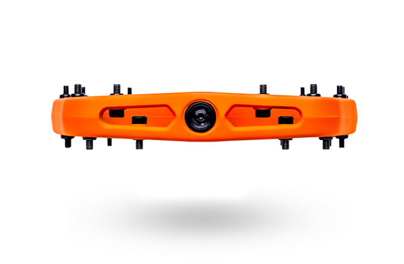 PNW Range MTB Composite Flat Pedal Safety Orange-2