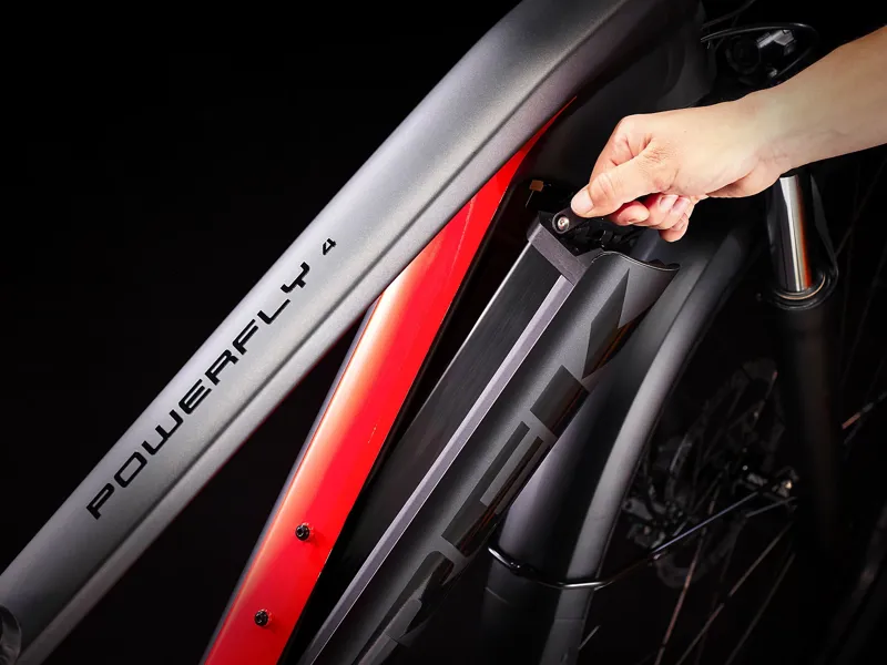 Trek Powerfly Sport 4 Equipped Electric Bike 2023 Matte Black/Gloss Red-3