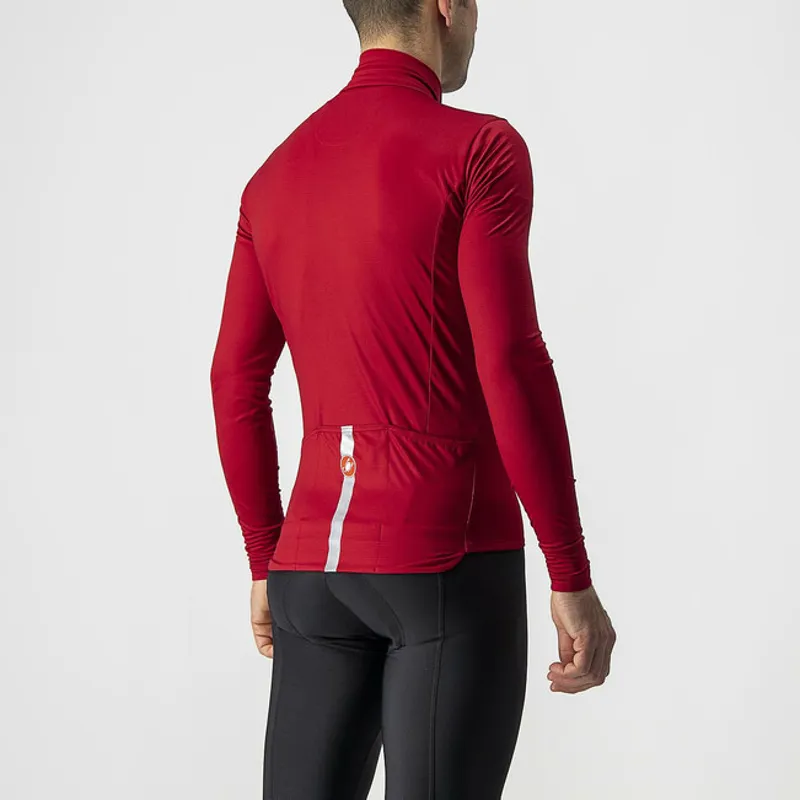 Castelli Pro Thermal Mid LS Road Jersey Pro Red-1