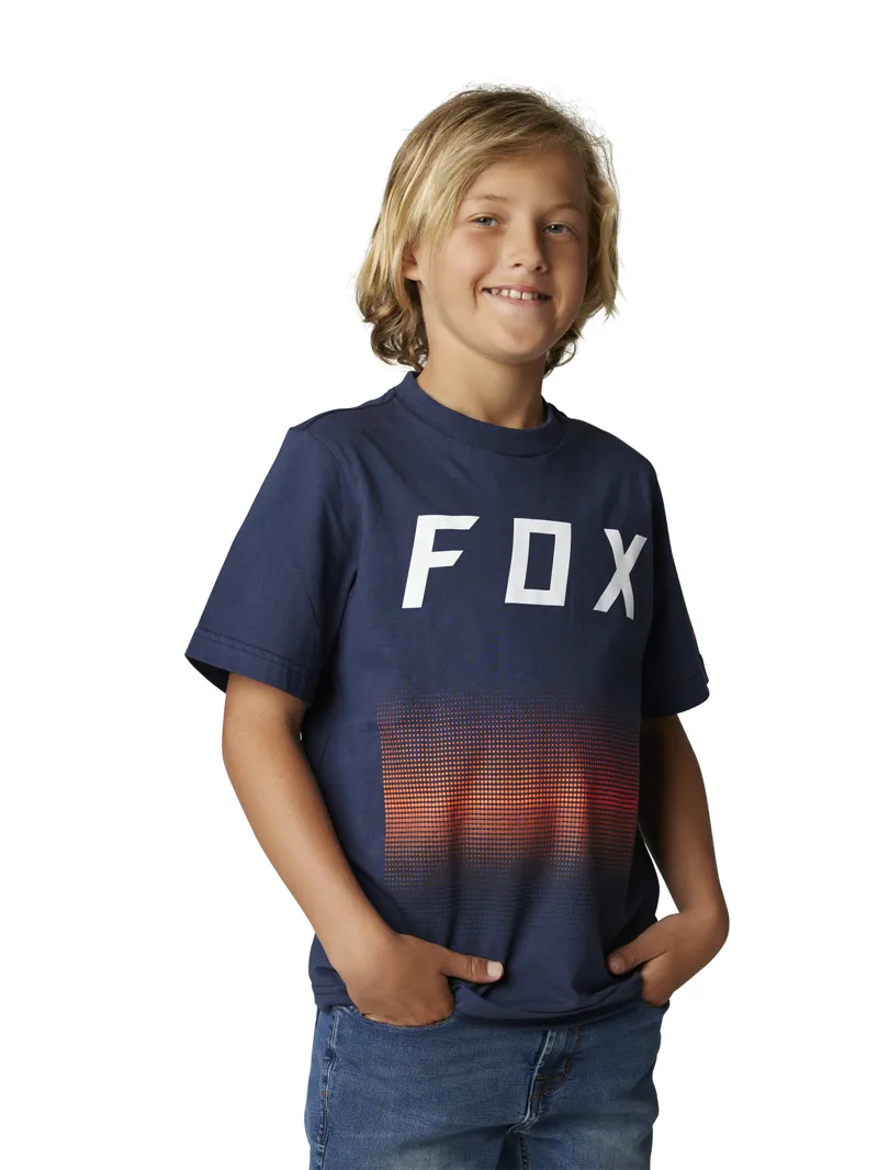 Fox Youth FGMNT SS Tee Deep Cobalt