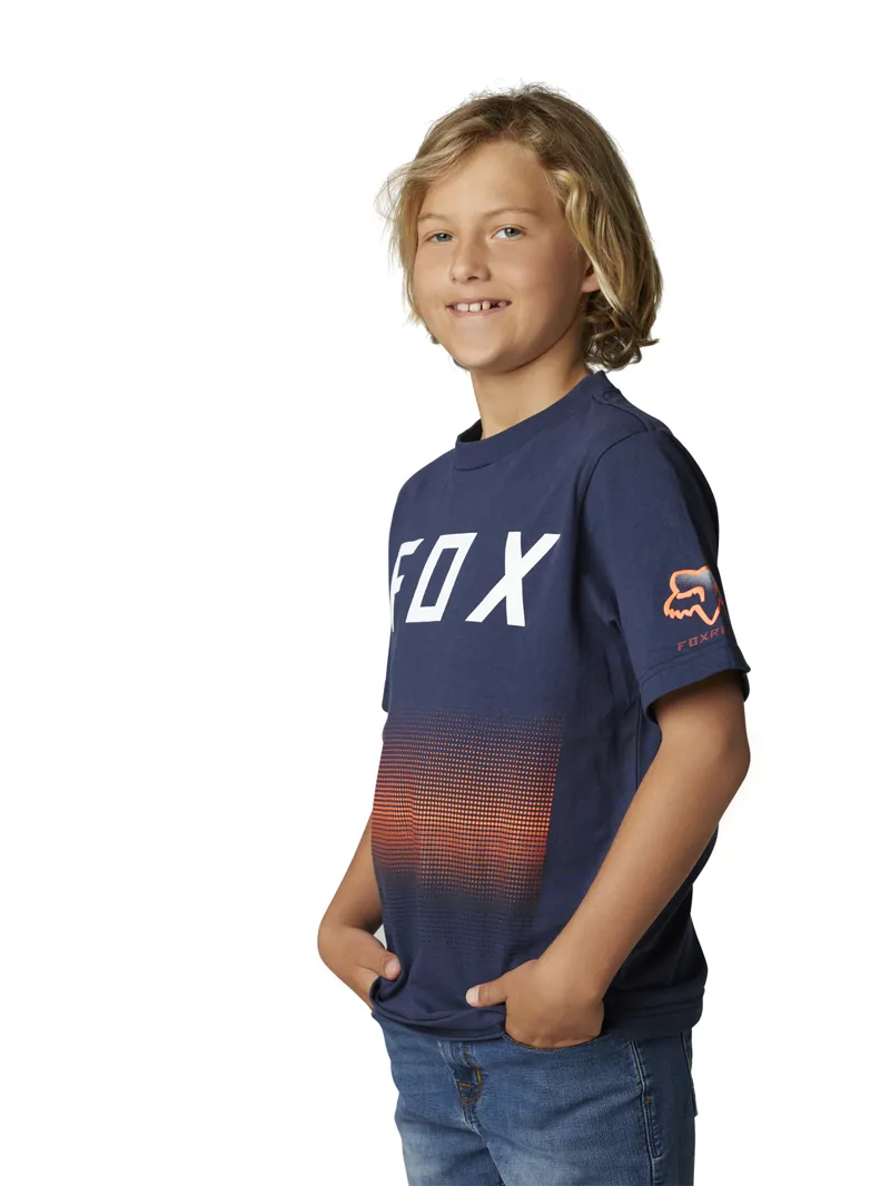 Fox Youth FGMNT SS Tee Deep Cobalt-1