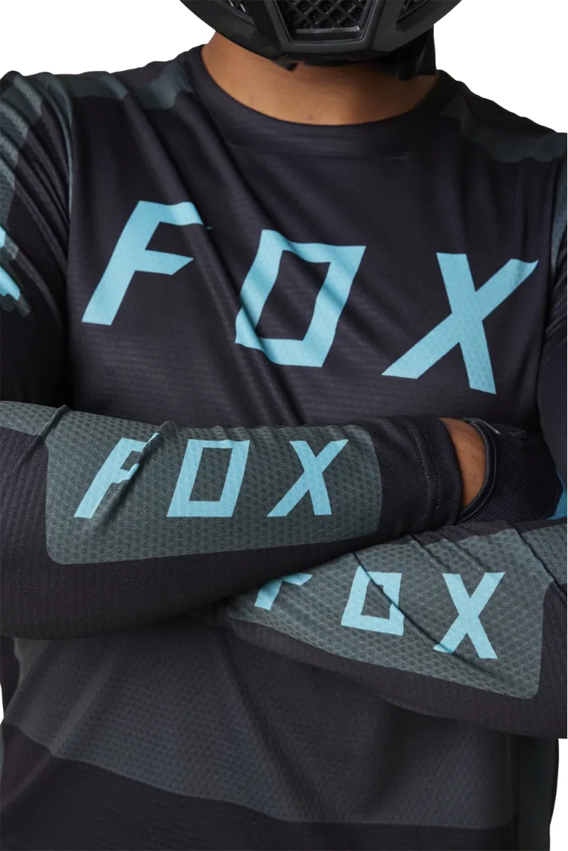 Fox Defend LS MTB Jersey Emerald-3