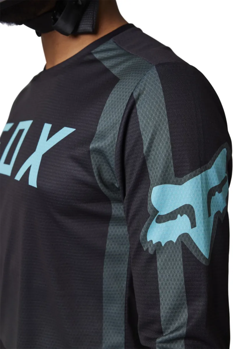 Fox Defend LS MTB Jersey Emerald-4