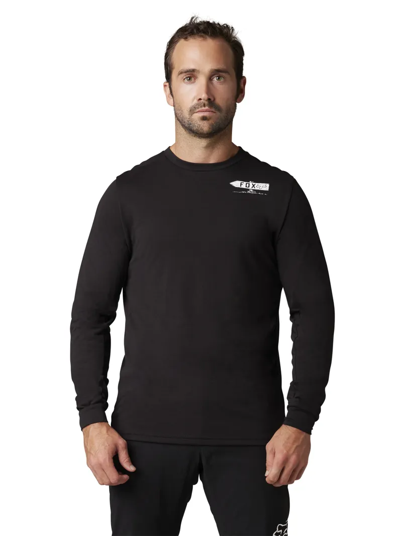 Fox Ranger DriRelease LS MTB Jersey Black-1