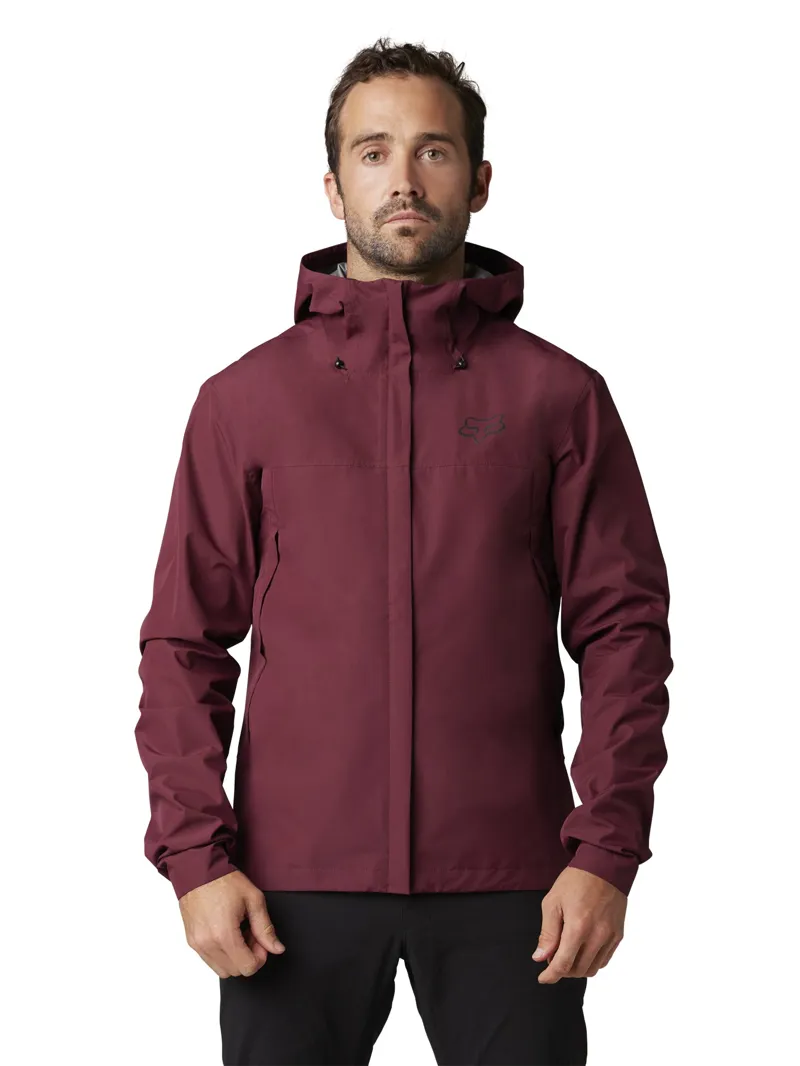 Fox Ranger 2.5L Water MTB Jacket Dark Maroon-1