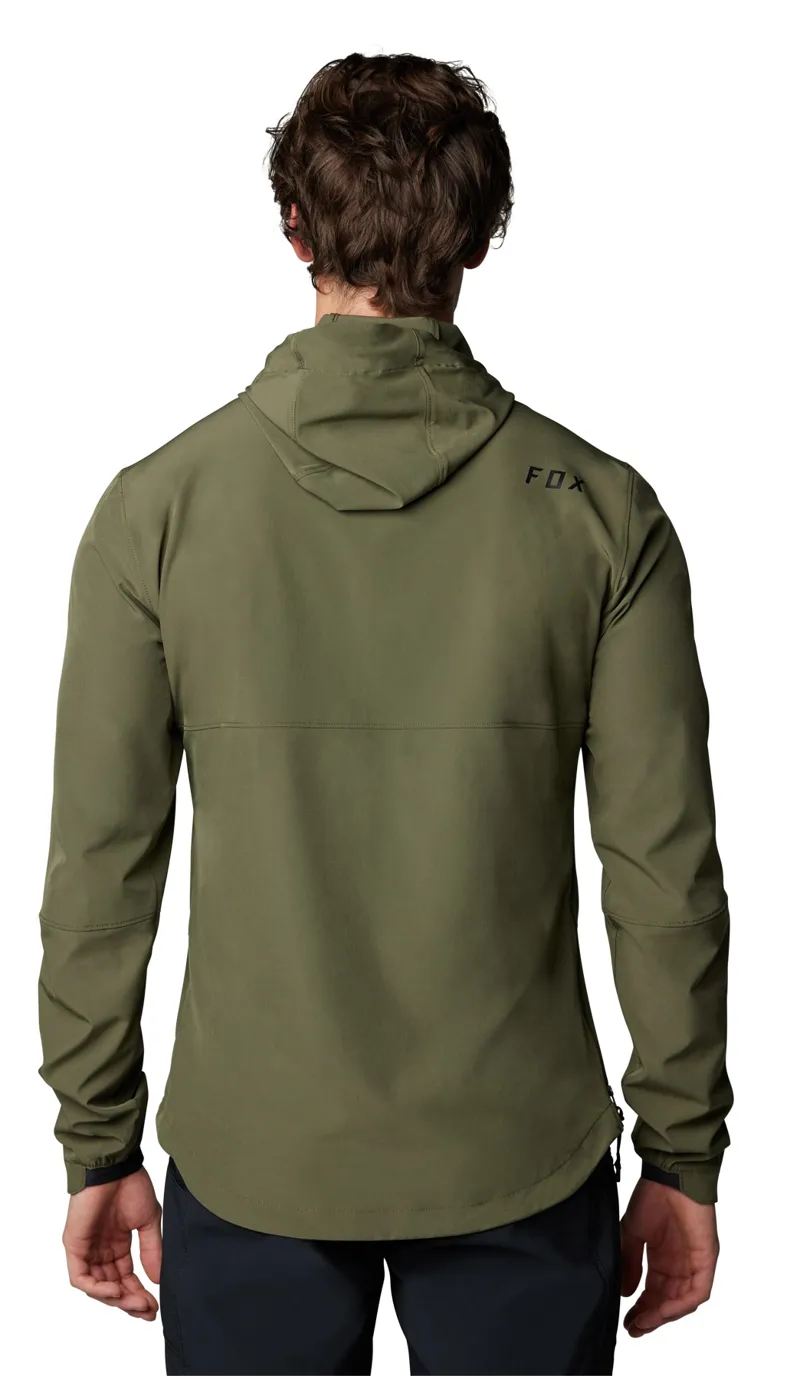 Fox Ranger Wind Pull Over Olive Green-1