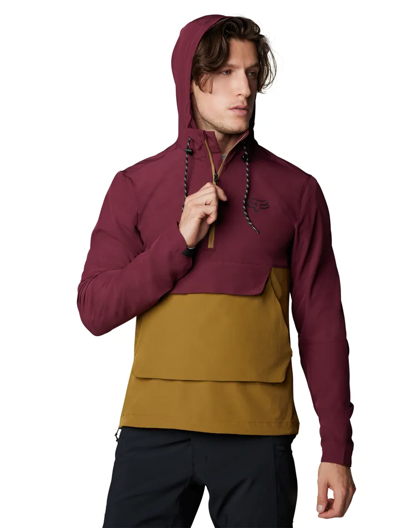 Fox Ranger Wind Pullover Dark Maroon-2