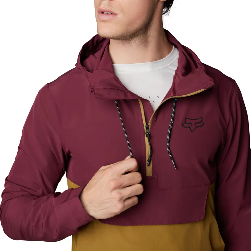 Fox Ranger Wind Pullover Dark Maroon-3