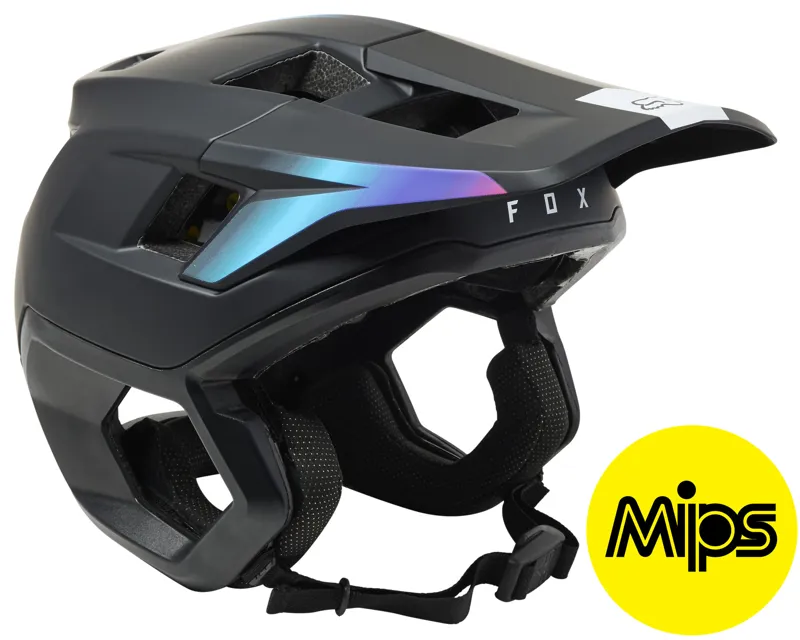 Fox Dropframe Pro MIPS MTB Helmet RTRN Black