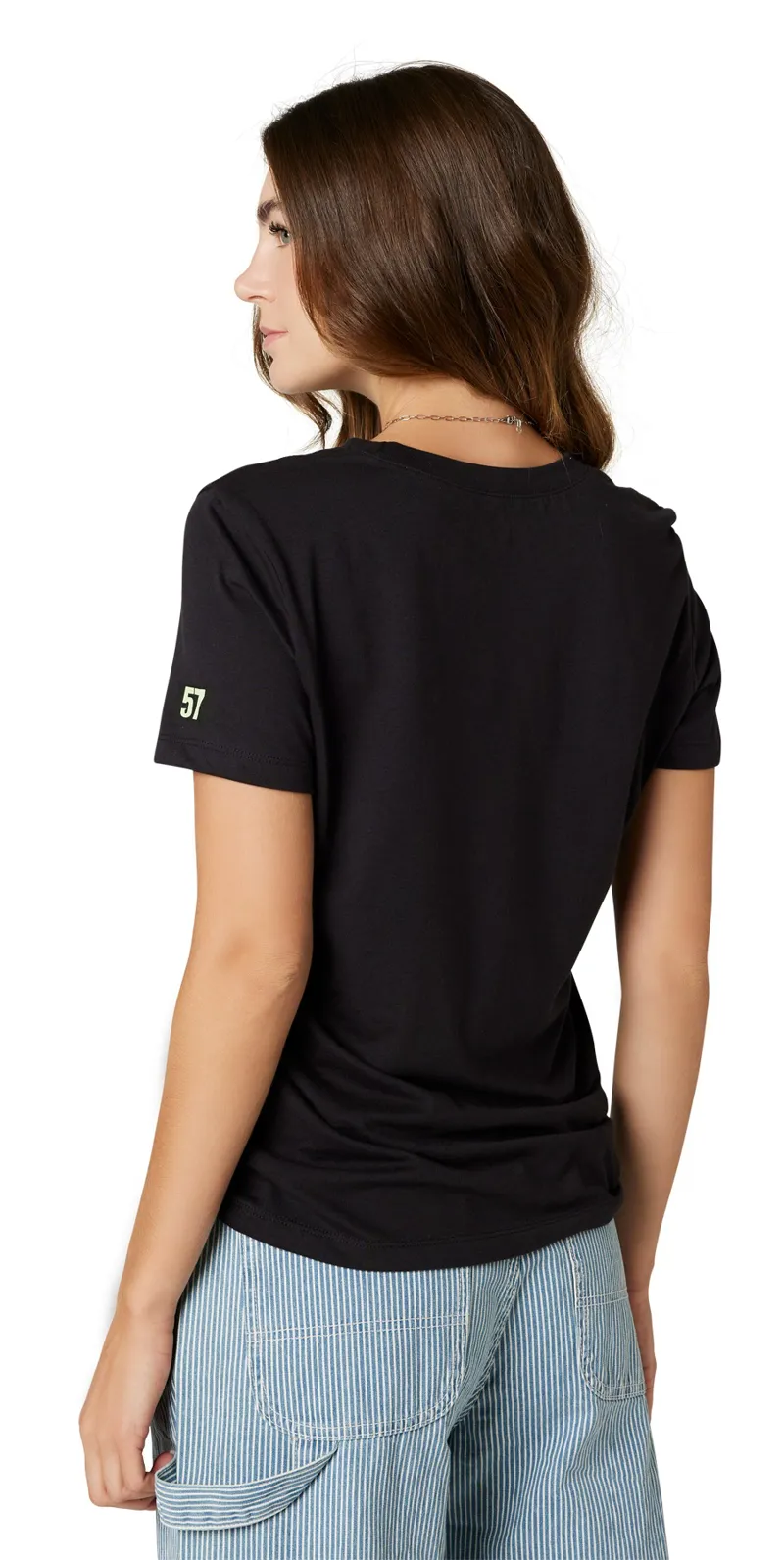 Fox TS57 Womens SS Tee Black-2